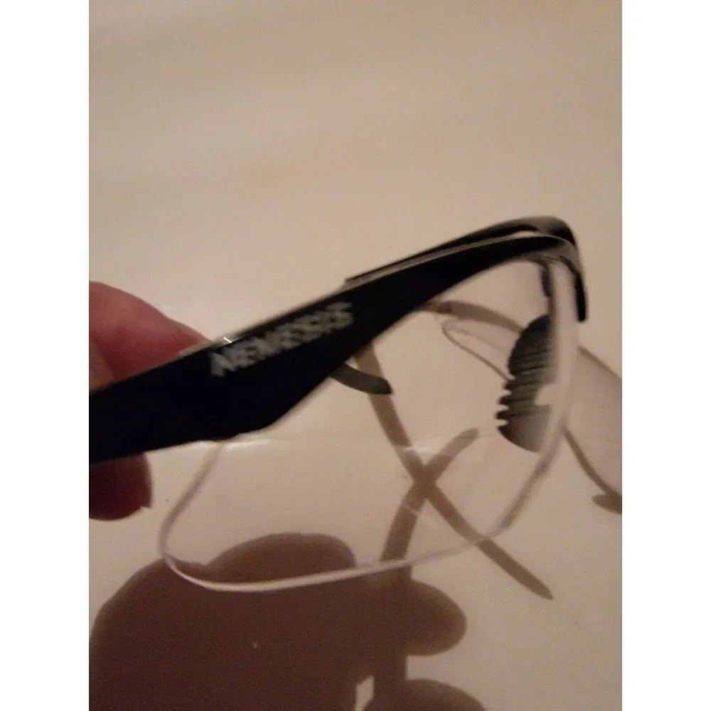 KLEENGUARD NEMESIS SAFETY GLASSES INDOOR/OUTDOOR LENS BLACK Frame 1 Pair